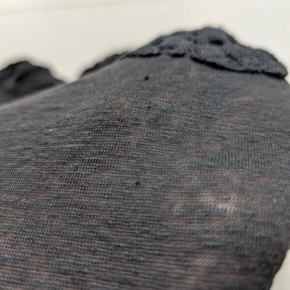 Jones New York Large Black Knit Top - Picture 6 of 12